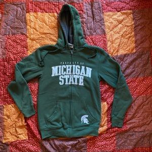 Michigan State Spartans Zip up Hoodie